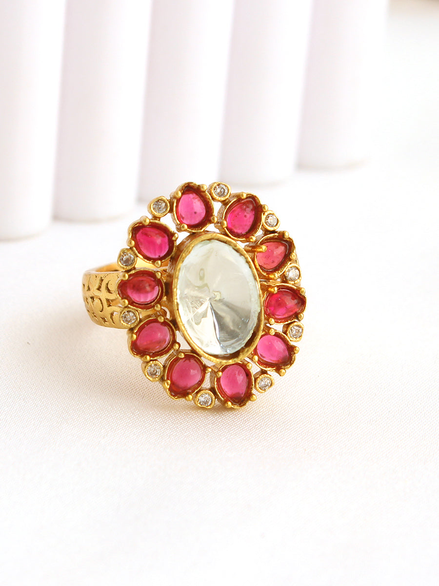 Nitara Ring-Hot Pink
