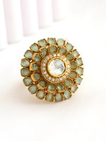 Miyana Ring-Mint Green