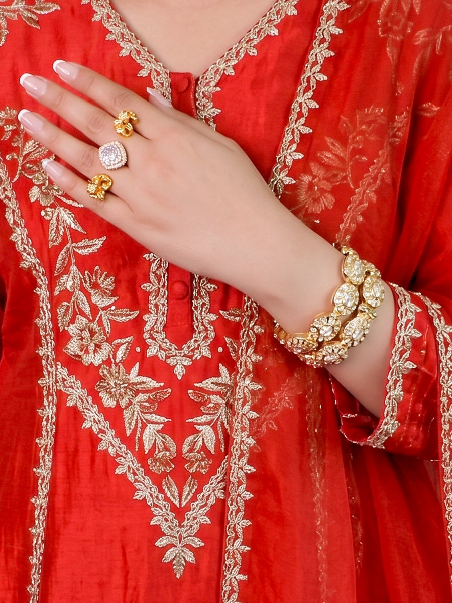Prakruti Dual Finger Ring