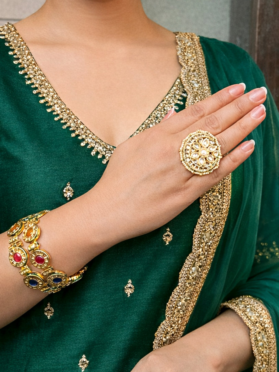 Kesar Ring-Gold