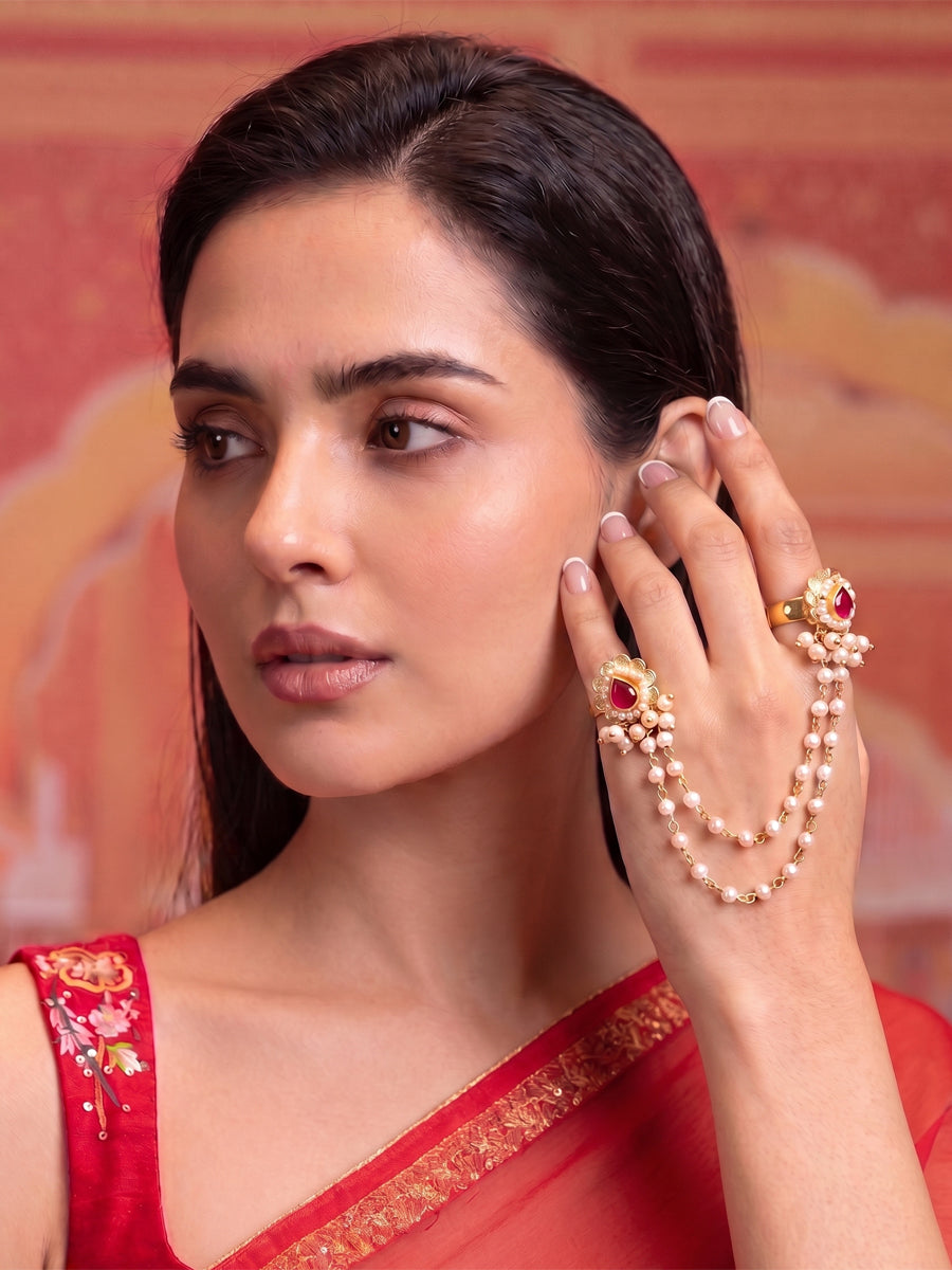 Arnika Ring-Hot Pink
