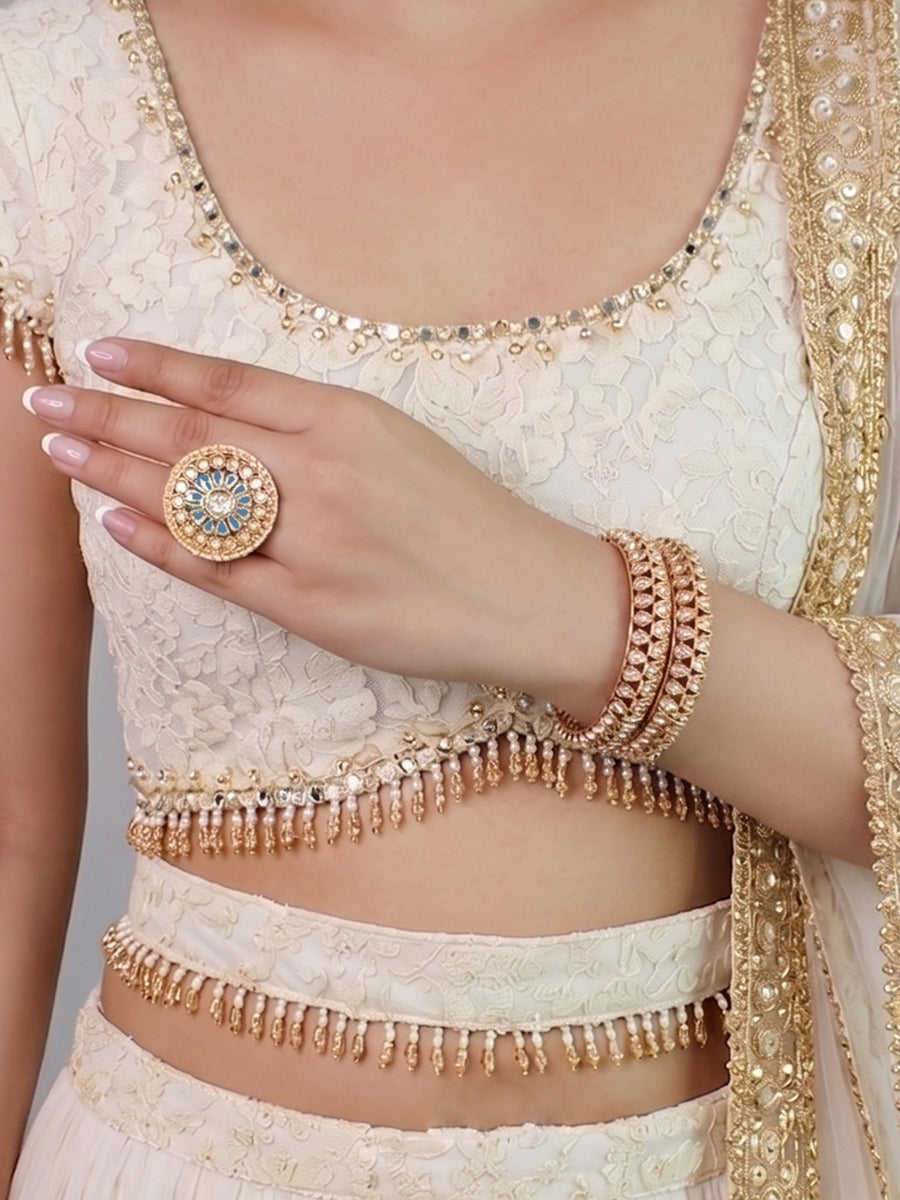 Pratyusha  Ring-Blue
