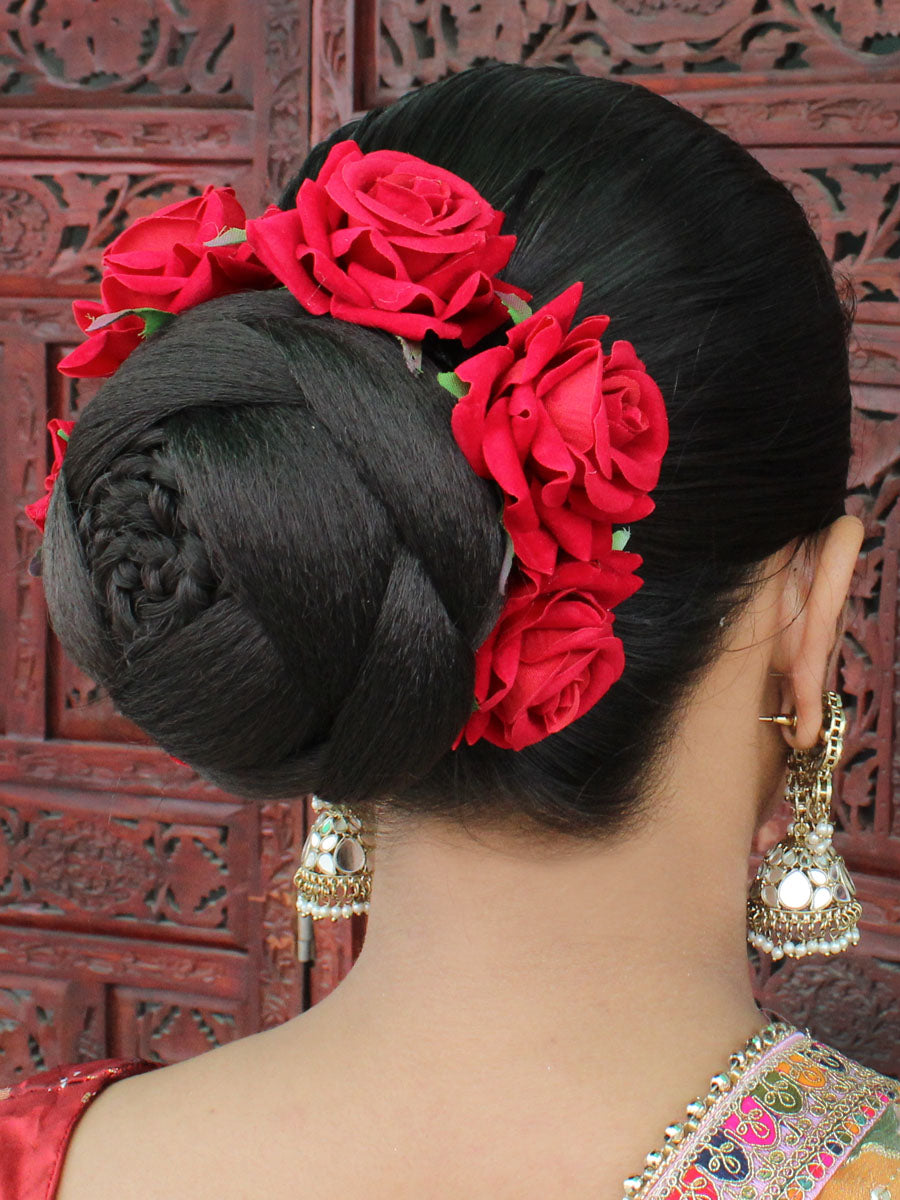 Peony flower hair comb Bridal hair comb Wedding flower headpiece Roman –  magaela