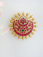 Chitra Hair Bun Pin-Hot Pink