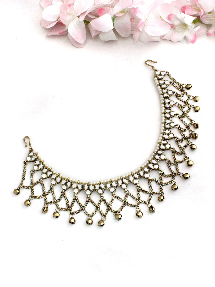 Shriya Hair Bun Pin / Acessory-Gold