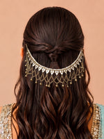 Shriya Hair Bun Pin / Accessory-Gold