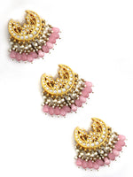 Pravya Bun / Braid Pin-Pastel Pink