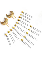 Urwa Hair Accessory / Braid Pins-Gold