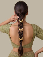 Aabha Hair Accessory / Braid Pins-Gold