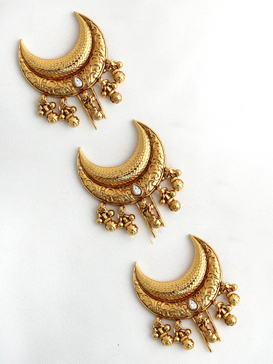 Tanvika Hair Accessory / Braid Pins-Gold