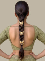 Tanvika Hair Accessory / Braid Pins-Gold