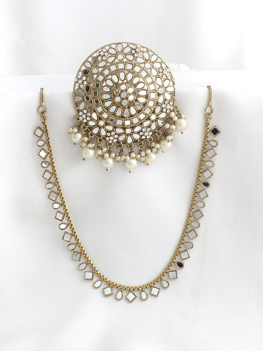 Nirvi Hair Bun Pin / Accessory-Gold