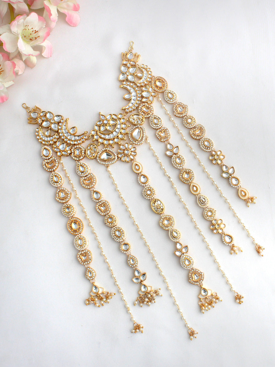 Niyati Hair Accessory- Gold