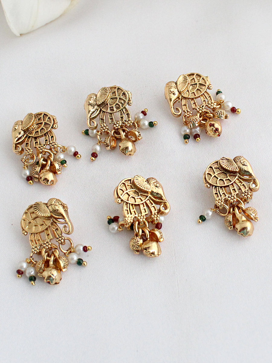 Tanvi Bun & Braid Hair Accessory-Gold