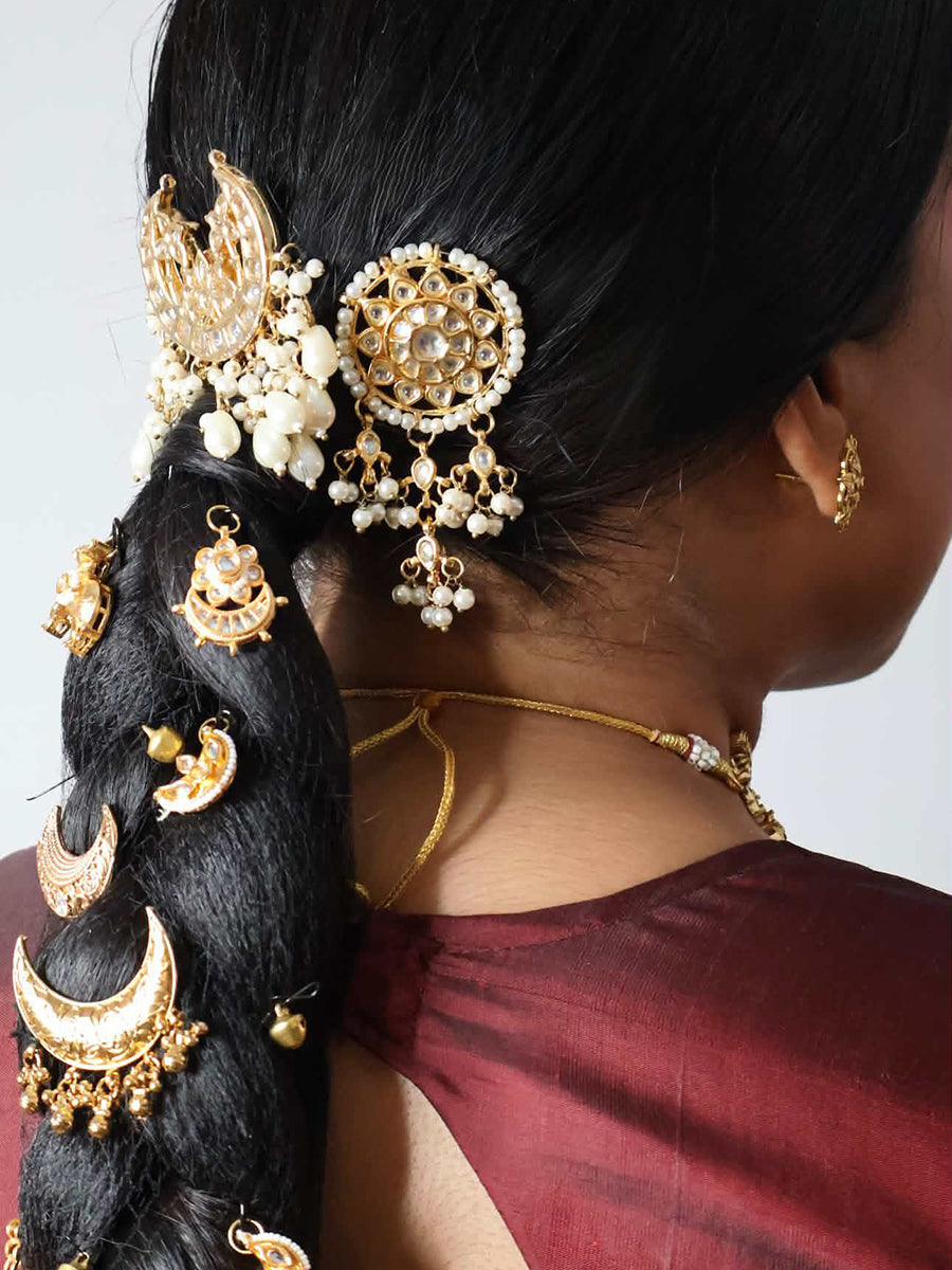Vithya's Hair Charms-Multicolor