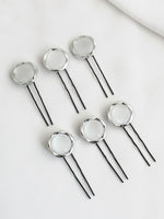 Ira Bun & Braid Hair Accessory-Silver