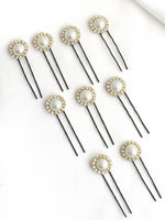 Mia Bun & Braid Hair Accessory-Pearl