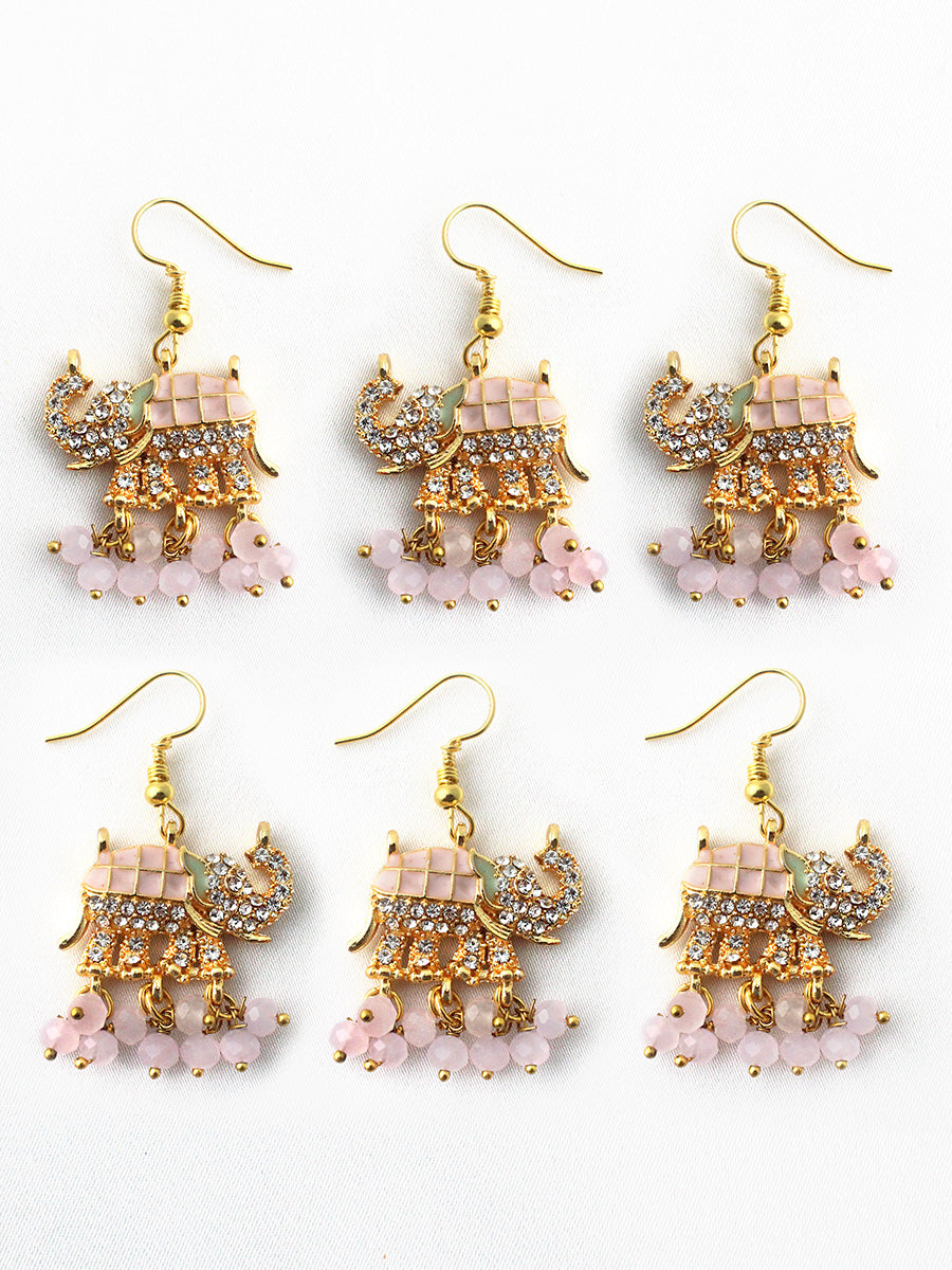 Jivika Bun & Braid Hair Accessory-Pastel Pink