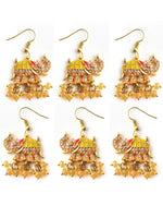 Jivika Bun & Braid Hair Accessory-Yellow