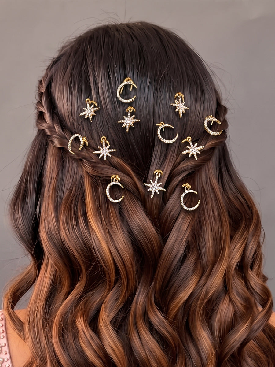 Starlit Bun & Braid Hair Pins