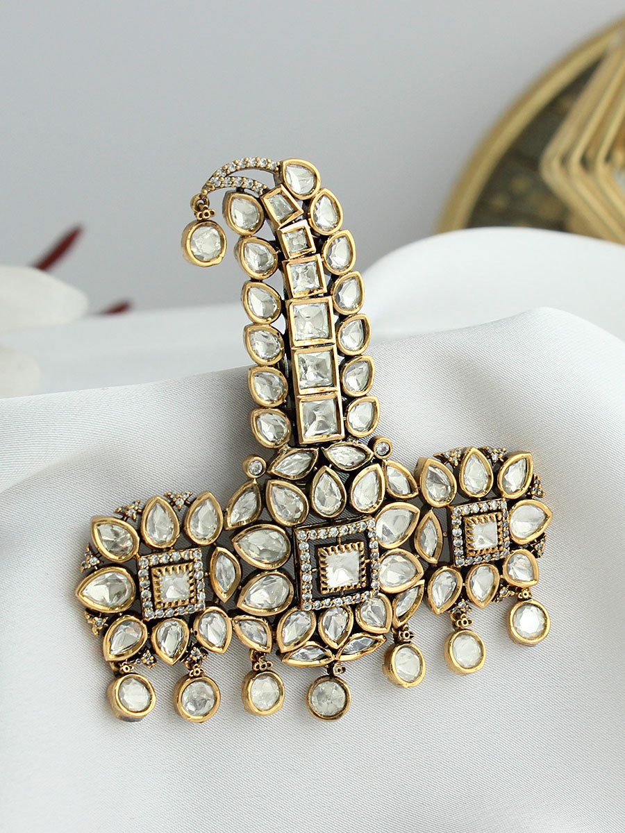 Aryan Kalgi Turban-White