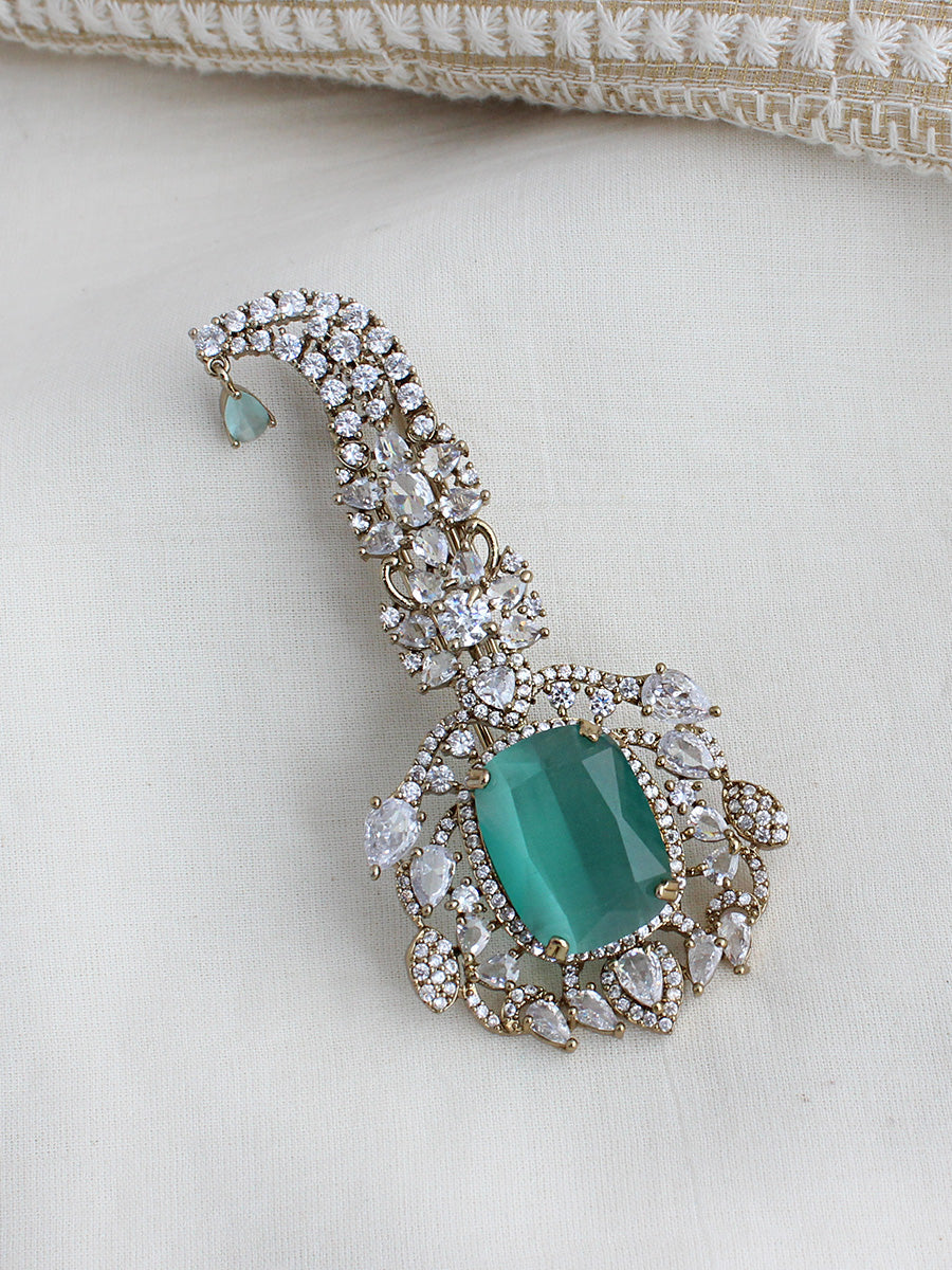 Vihaan Kalgi Turban-Mint Green