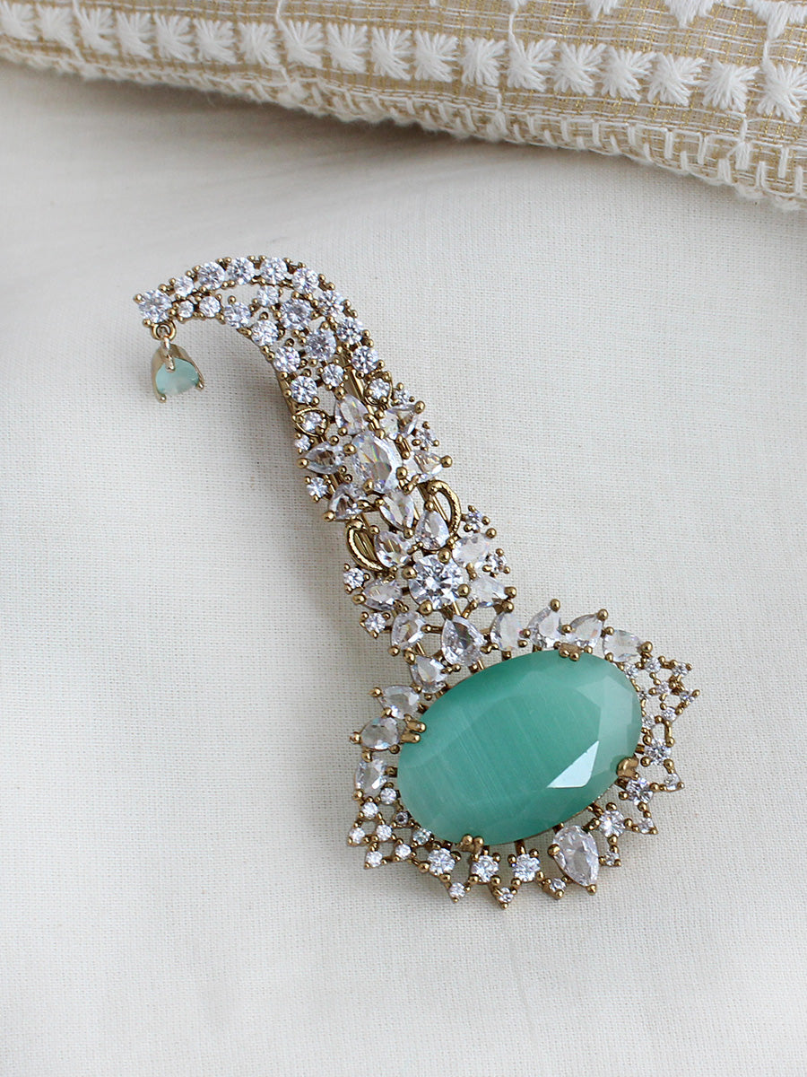 Gaurik Kalgi Turban-Mint Green