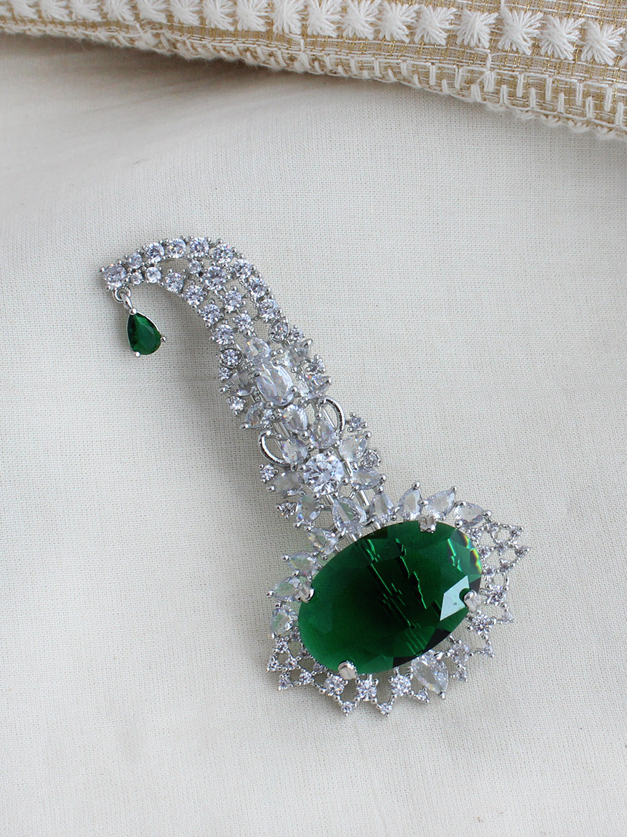 Gaurik Kalgi Turban-Green