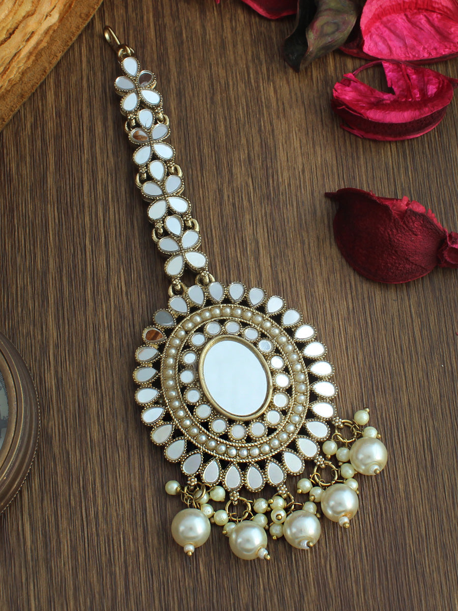 Kirat Mirror Maang Tikka