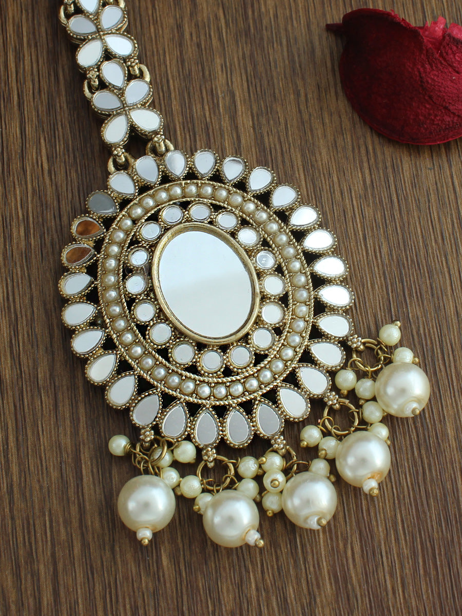 Kirat Mirror Maang Tikka