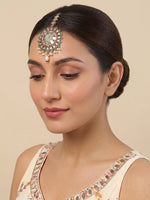 Nushrat Maang Tikka-Multicolor