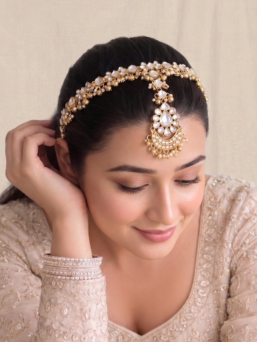 Alia Head Band with Tikka-gold