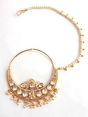 Akshara Nose Ring-Pearl