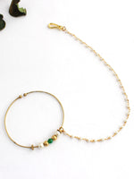 Urwa Nose Ring-Green