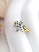 Tahzeeb Nose Ring-Gold