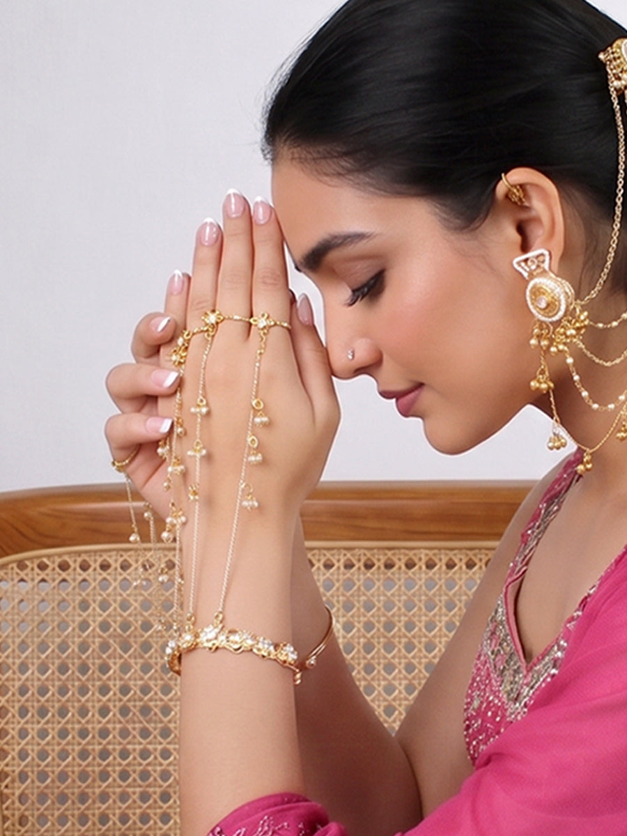 Pragya Hand Harness Bracelet
