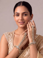 Raysha Hand Harness / Bracelet-Pastel Pink