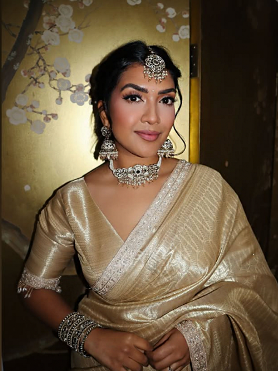 Takshi Mirror Choker Necklace Set