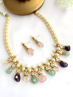 Drishti Necklace Set-Multicolor