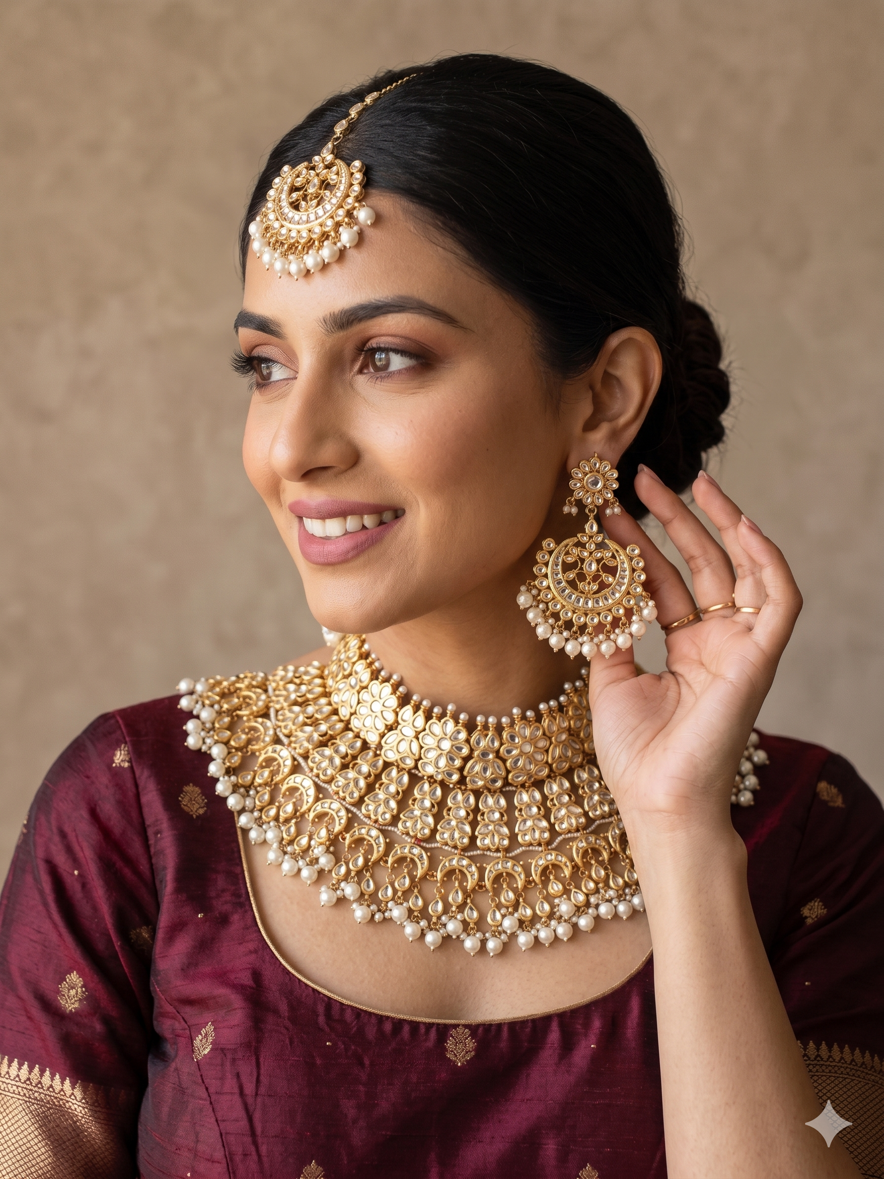 Jivisha Bridal Set - white