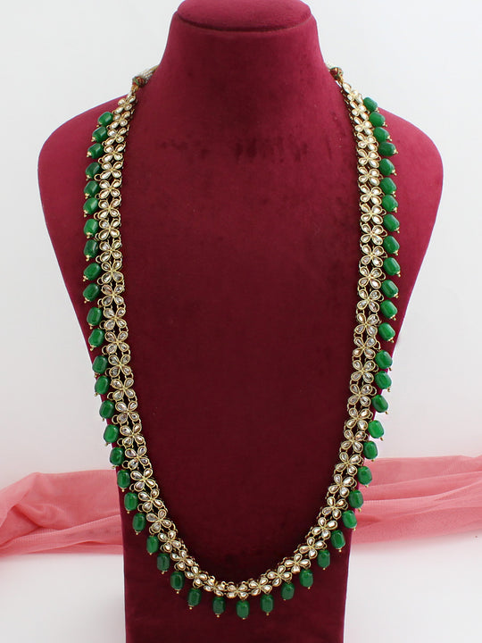 Rubina Mala Necklace-Green