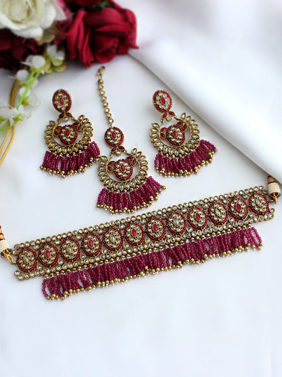 Maryam Choker Necklace Set