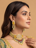 Kayra Necklace Set - Yellow