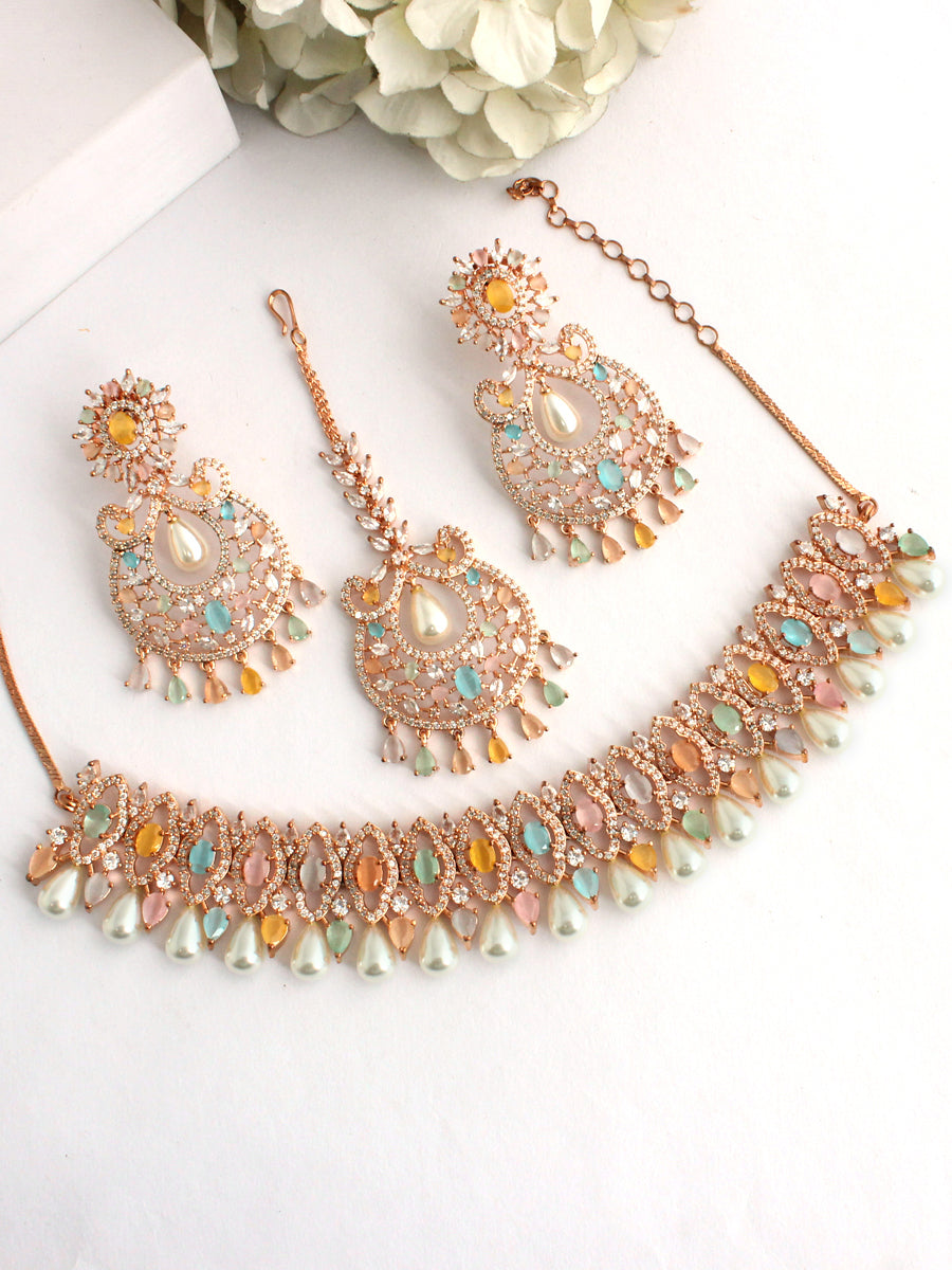 Amisha Choker Necklace Set