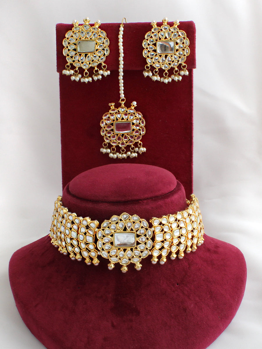 Simran Choker Necklace Set