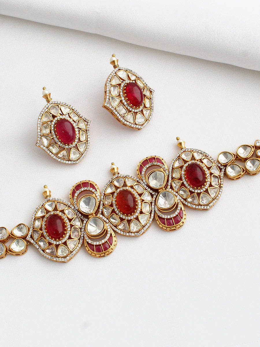 Sreeja Choker Necklace Set