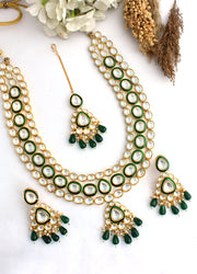 Lucknow Long Necklace Set