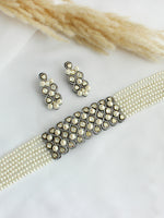 Sweden Necklace Set-Antique Silver