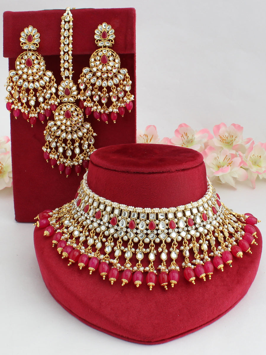 Bridal Jewellery Set Choker In Flipkart Necklace Set Pearl