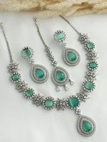 Ira Necklace Set-Mint Green